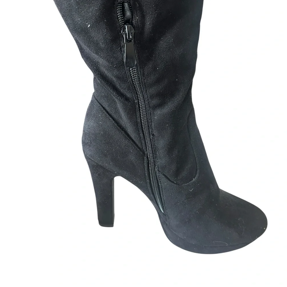 Dream Pairs Women’s over the knee platform heel boots size 9‎ 1/2